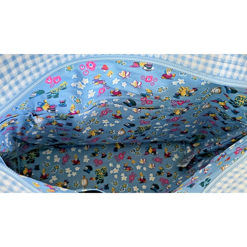 Vera Bradley Disney Small Tote Shoulder Bag ALICE IN WONDERLAND ~ NWT - Picture 9 of 11
